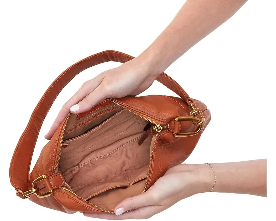 HOBO кроссбоди Vance Shoulder с мягкой текстурой и двумя вариантами ношения