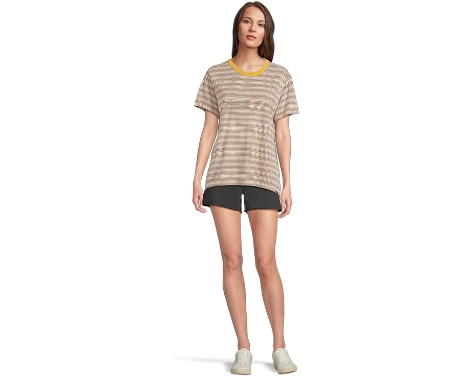Короткий свитшот Prana Cozy Up SS Crew из конопли с защитой от запаха
