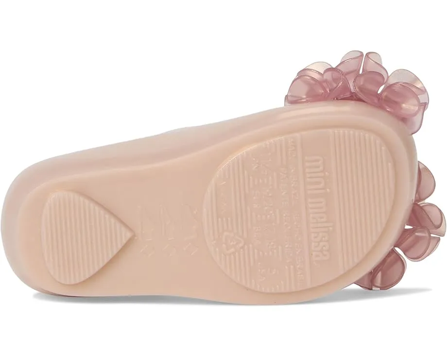 Mini Melissa сандалии Ultragirl Springtime для детей с блестящим покрытием