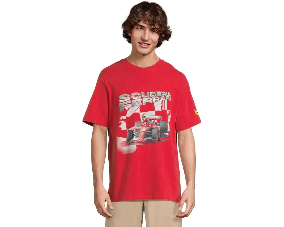 Футболка PUMA Scuderia Ferrari с щитовым логотипом