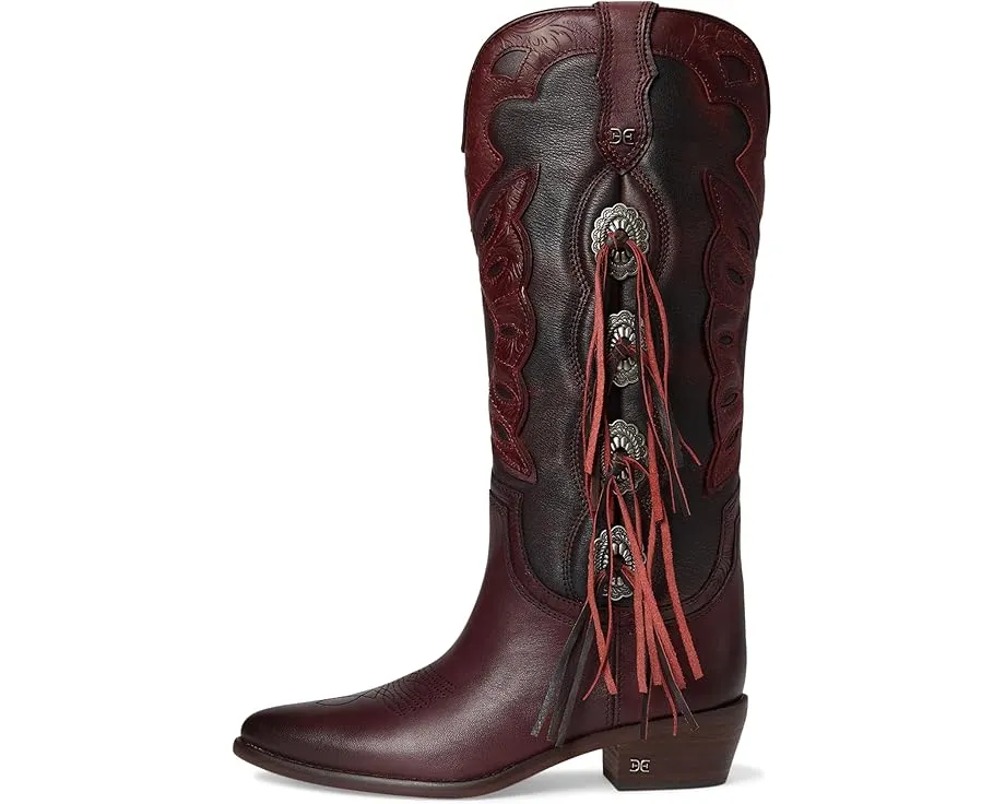 Сапоги Rhett от Sam Edelman с острым носком и вышитым голенищем