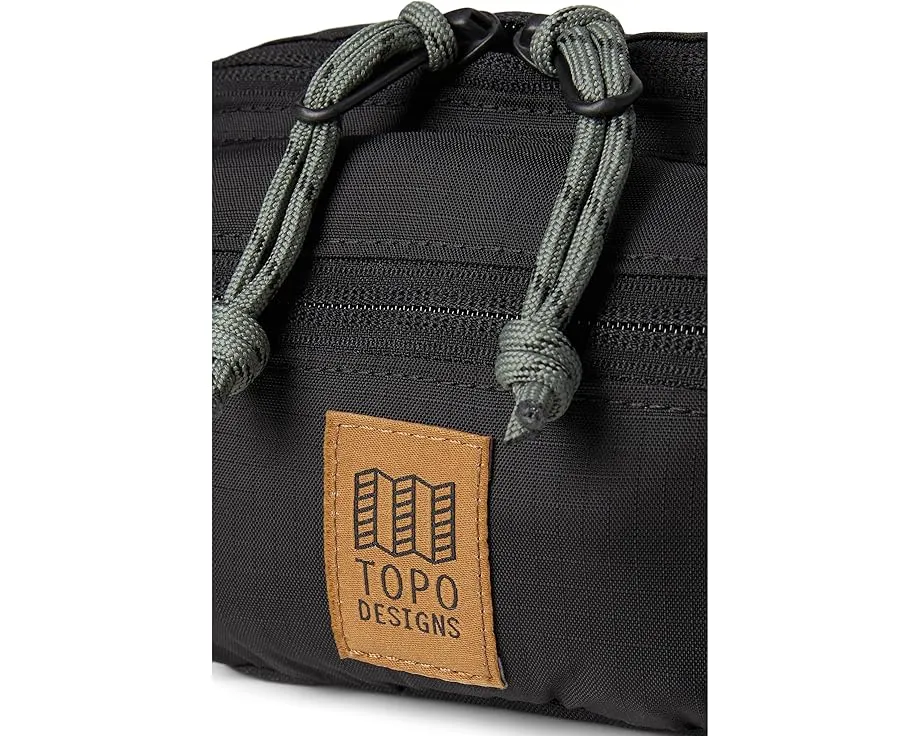Поясная сумка Topo Designs Mountain из переработанного нейлона с двумя карманами