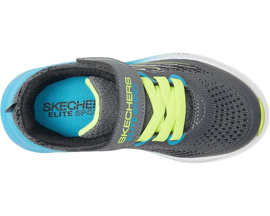 Детские кроссовки Skechers Elite Sport Stride с сетчатым верхом и липучкой