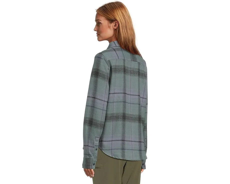 Рубашка Mountain Hardwear Plusher с длинным рукавом из органического хлопка