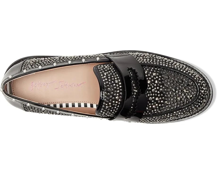 Лоферы Blue by Betsey Johnson Lydiaa-R с россыпью стразов