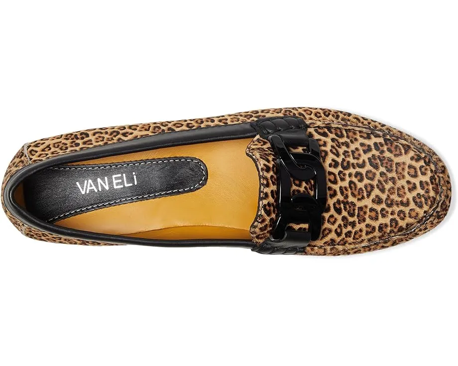 Лоферы Vaneli Aiker из мягкой кожи с цепным декором