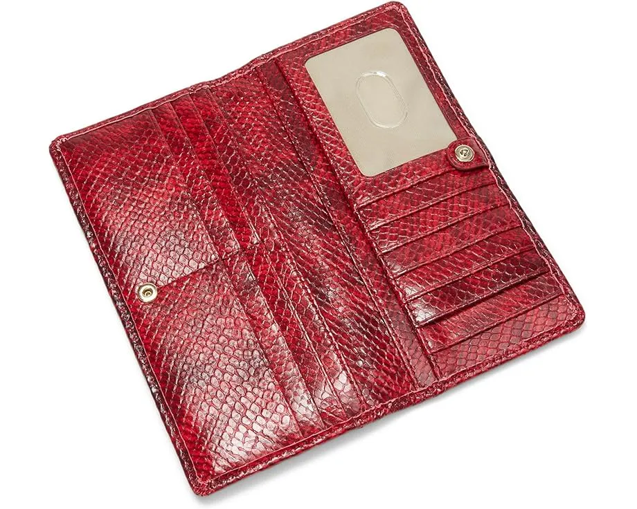 Кошелек Brahmin Ady из тисненой кожи с множеством отделений для карт