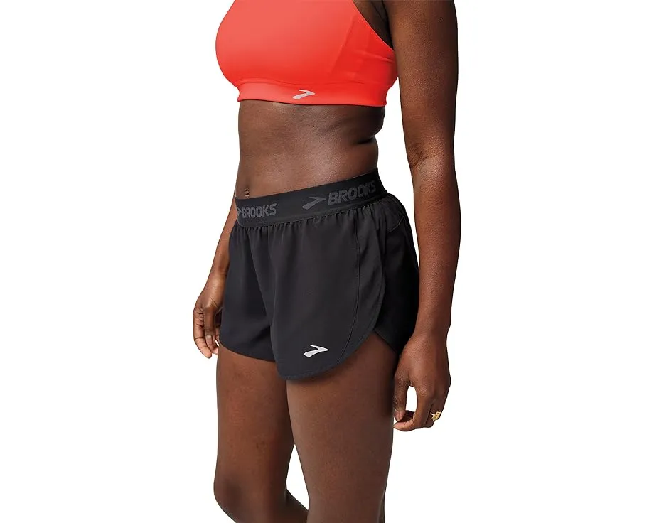 Беговые шорты Brooks Breakaway длиной 2.5 дюйма (6.35 см) с внутренним карманом