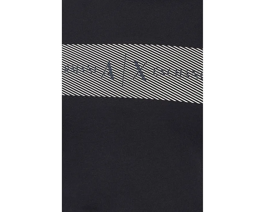 Футболка Armani Exchange White Edition с коротким рукавом в облегающем крое box