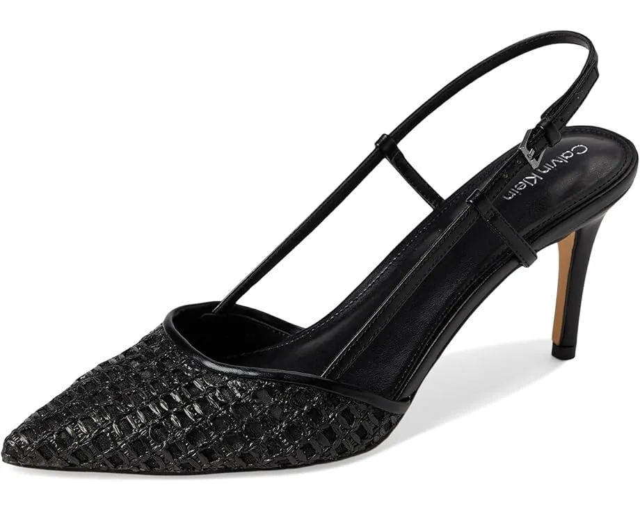 Туфли Juliesa на шпильке с острым носком и плетеным декором