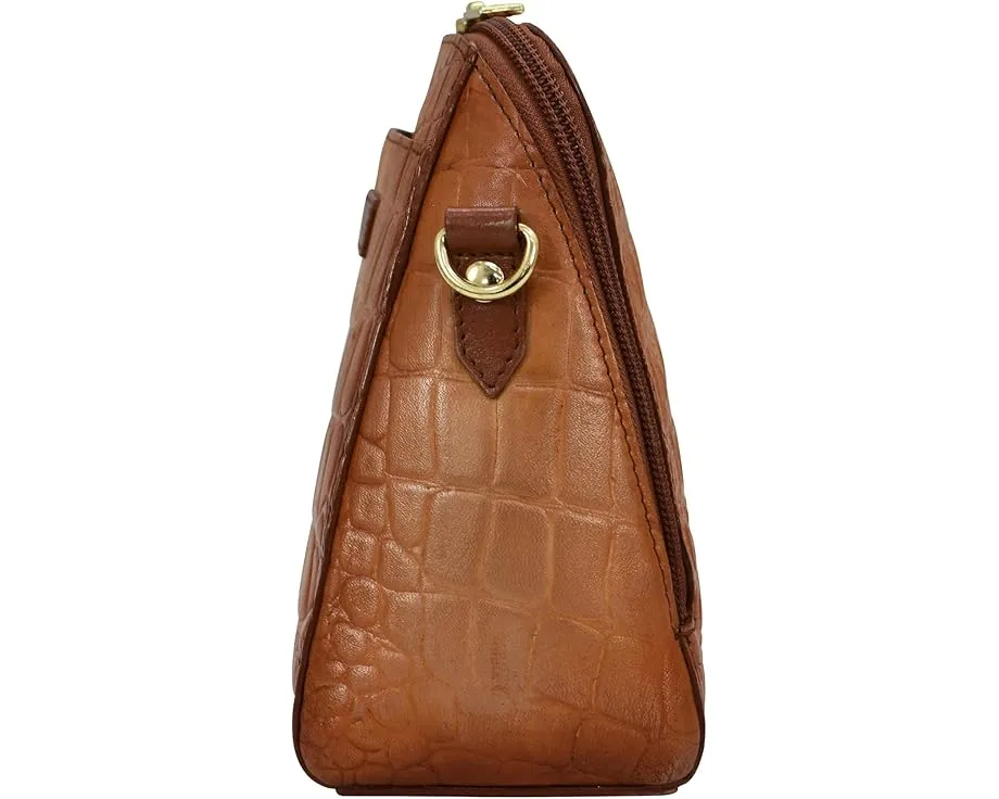 Дорожный органайзер Anuschka 668 с защитой RFID и регулируемым ремнем