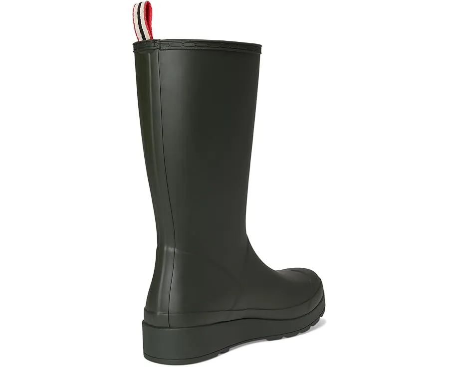 Высокие резиновые сапоги Hunter Play с платформой и водонепроницаемостью