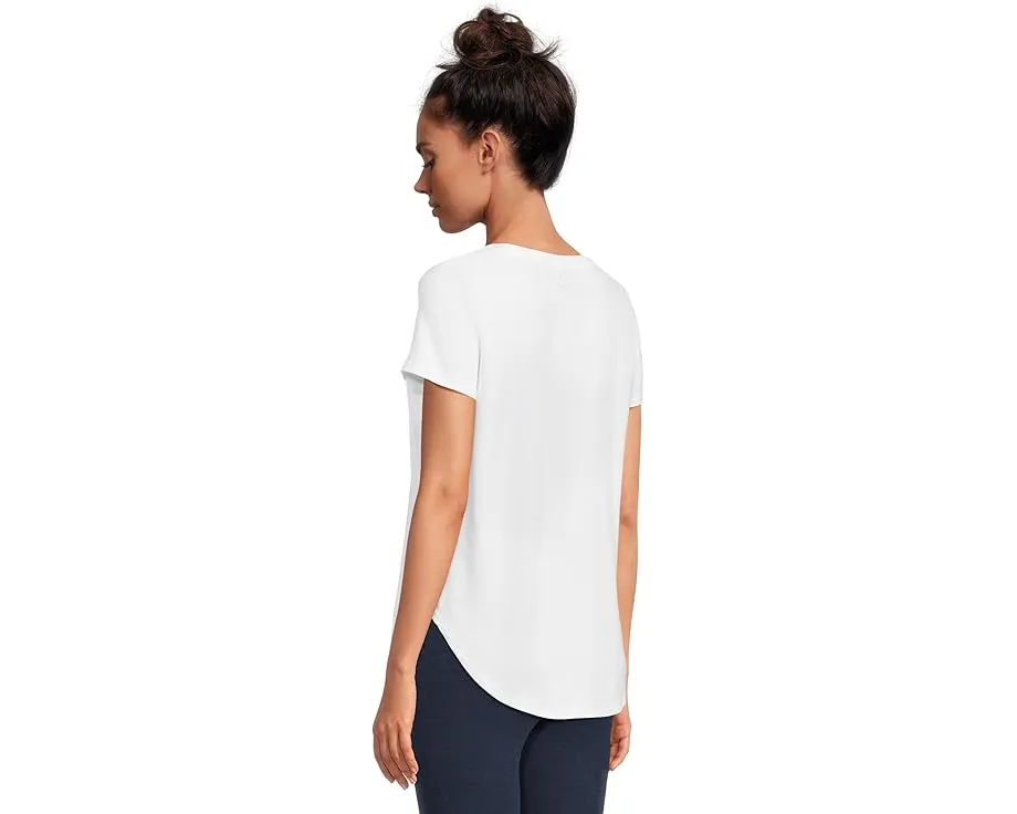 Футболка Beyond Yoga Featherweight On The Down Low Tee из влагоотводящей ткани Spacedye