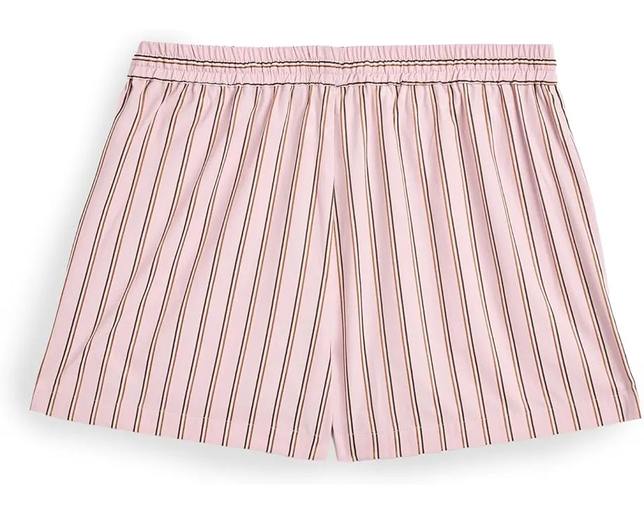 Шорты Joe's Jeans The Boxer с высокой посадкой и принтом в полоску