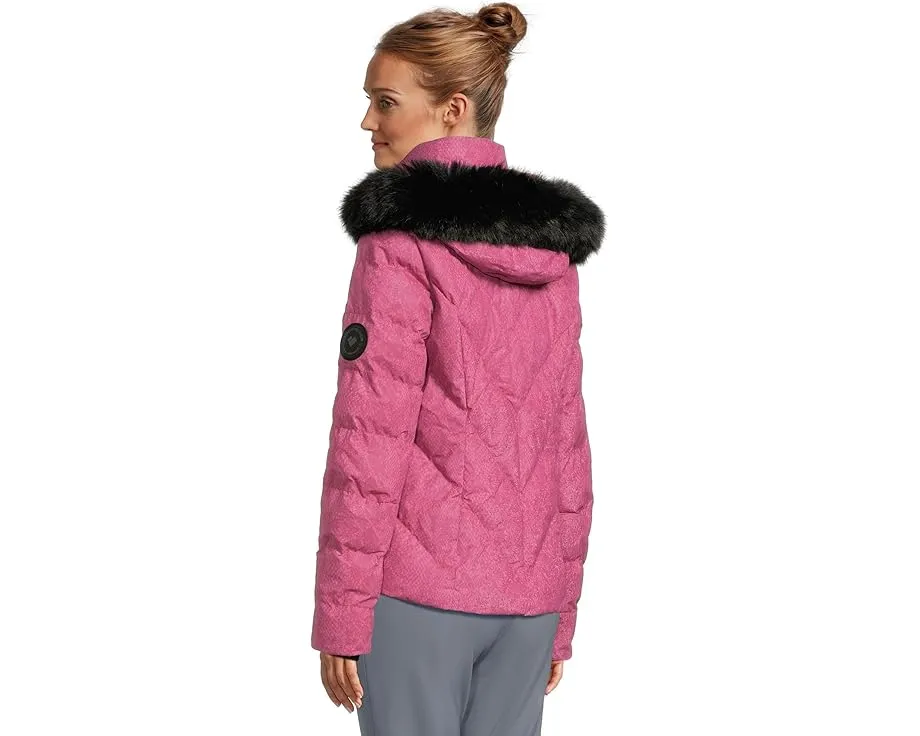 Obermeyer Куртка Bombshell с утеплителем FiberDown и съемным мехом