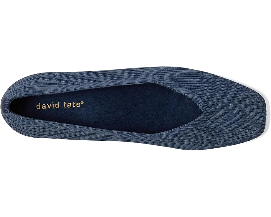 Туфли David Tate Union с квадратным носком и устойчивым каблуком