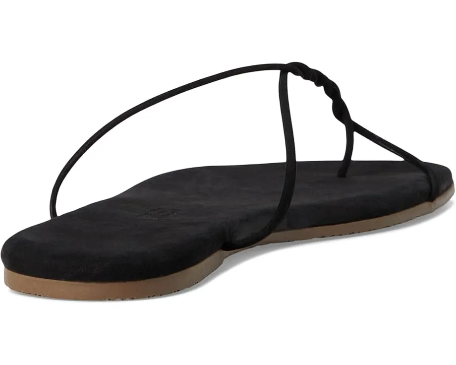 Сандалии Simone с квадратным носком и переплетенным ремешком из замши TKEES