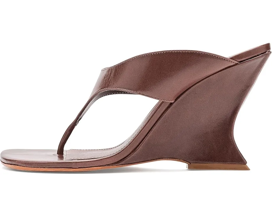 Туфли Schutz Maya на скульптурном каблуке с открытым носком