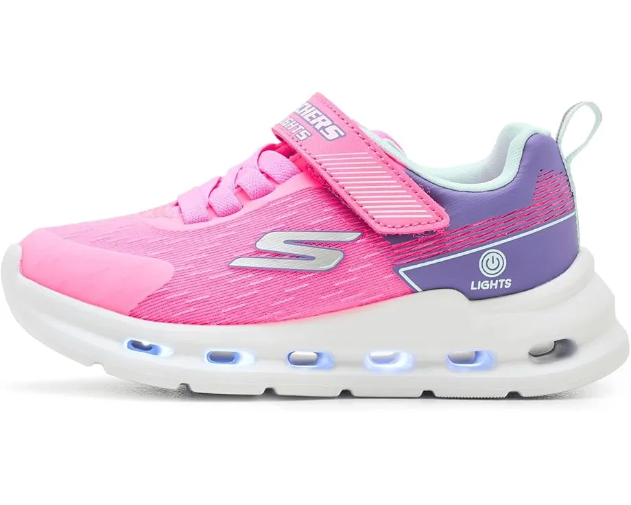 Детские кроссовки SKECHERS KIDS Glide-Step Lights со светящейся подошвой