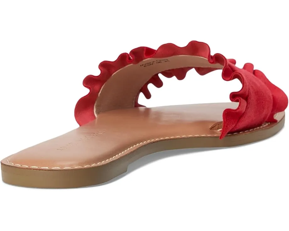 Сланцы Jack Rogers Rozette с рюшами и квадратным носком