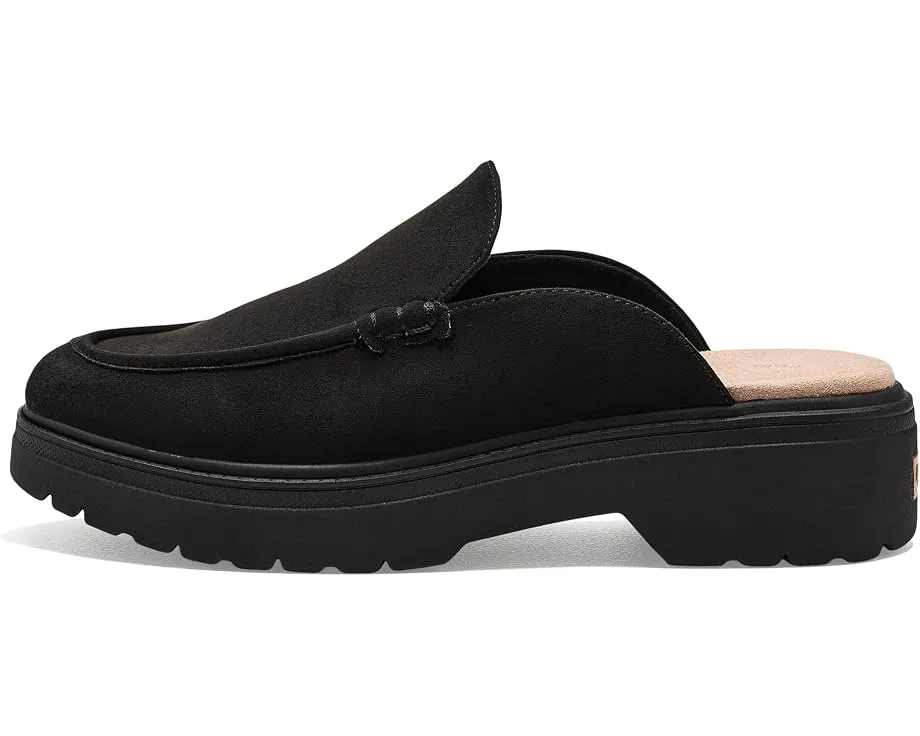 Dr. Scholl's мюли Bring It Clog на платформе черные