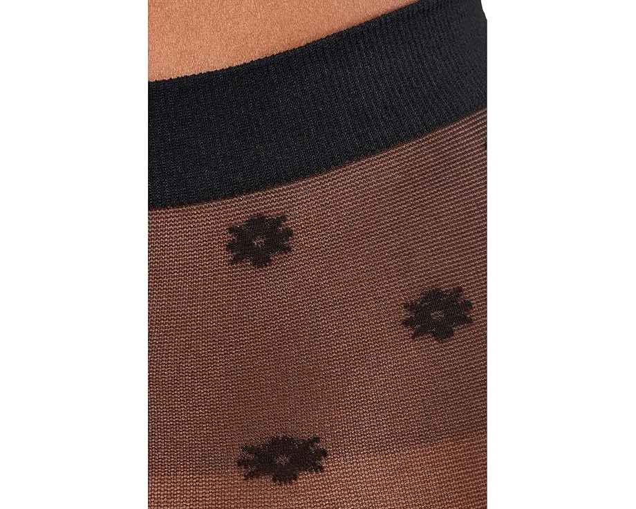 Колготки Wolford Daisy Knit с миниатюрным цветочным мотивом и матовой отделкой