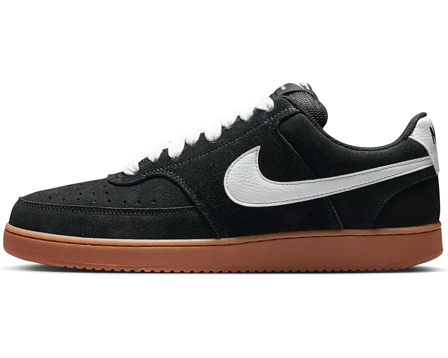 Кроссовки Nike Court Vision Low Flyease черно-коричневые