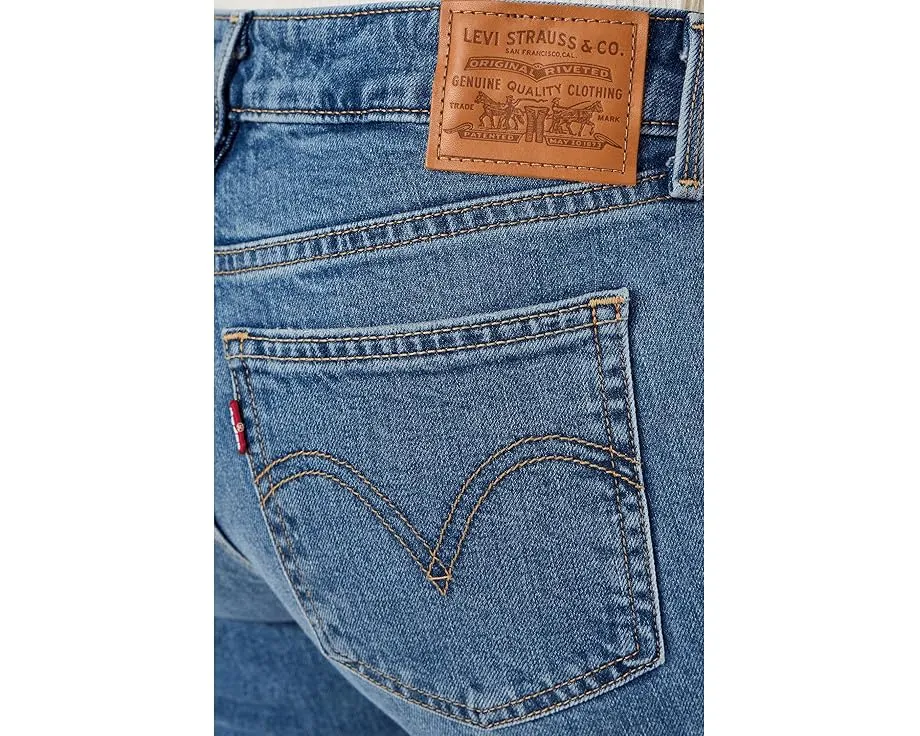 Джинсы Levi's® Premium Low Slim Boot с зауженным кроем и клешем