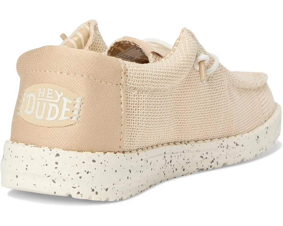 Детские слипоны Hey Dude Wally Stretch Sox с технологией Flex & Fold и съемной стелькой