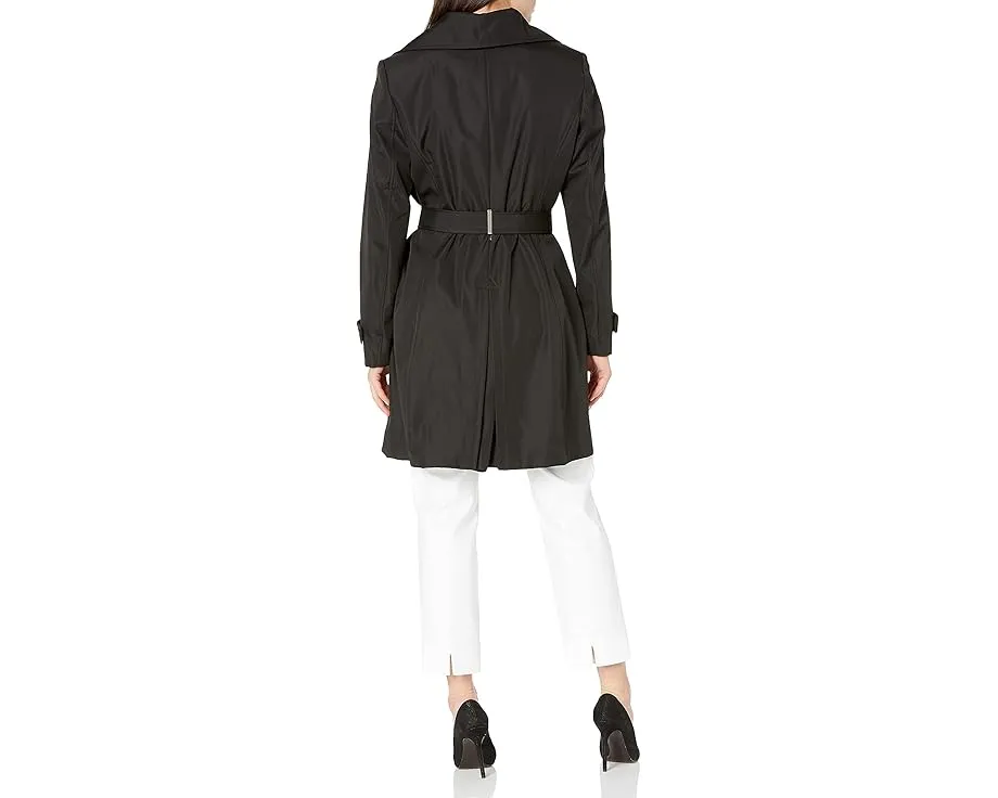 Куртка Calvin Klein дождевик с поясом и съемным капюшоном