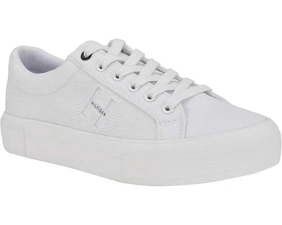 Tommy Hilfiger Aconia кроссовки из холста с тисненым логотипом и резиновой подошвой