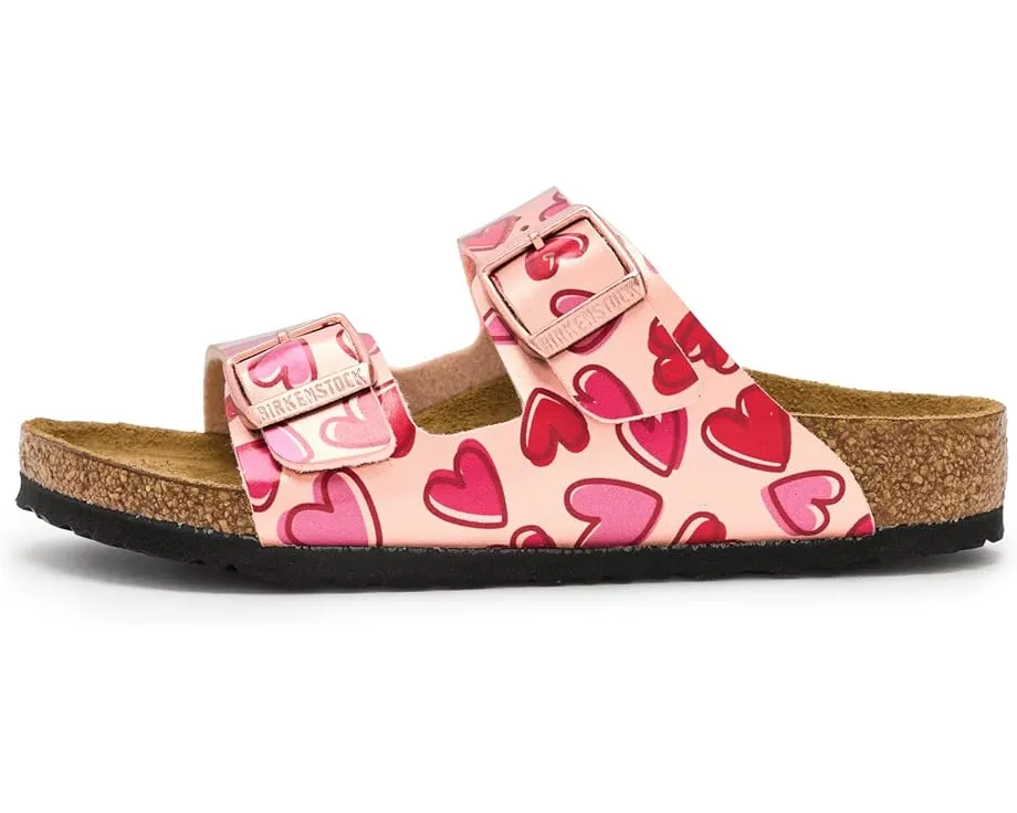 Детские сандалии Birkenstock Kids Arizona Printed с принтом и пробковой стелькой