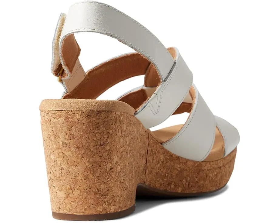 Летние босоножки Giselle Beach на платформе и клиньях от Clarks