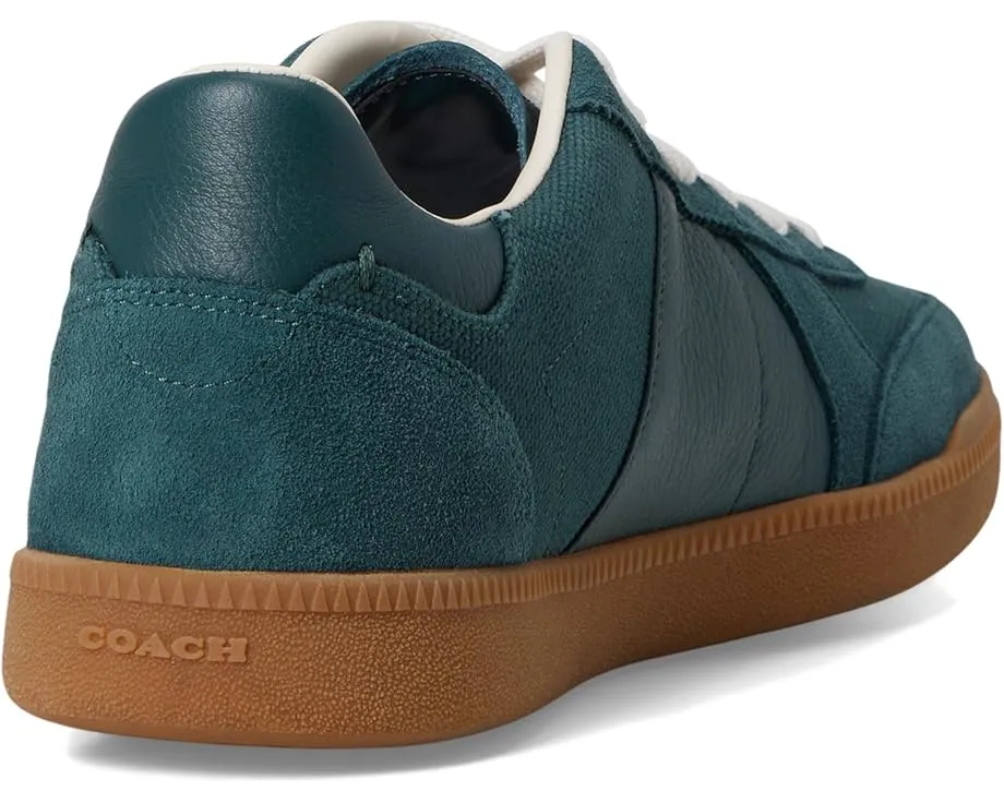 Кроссовки COACH Ellis из кожи и замши с надписью бренда