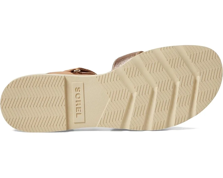 Сандалии SOREL Ella™ III Ankle Strap с плоской подошвой и пряжкой на щиколотке