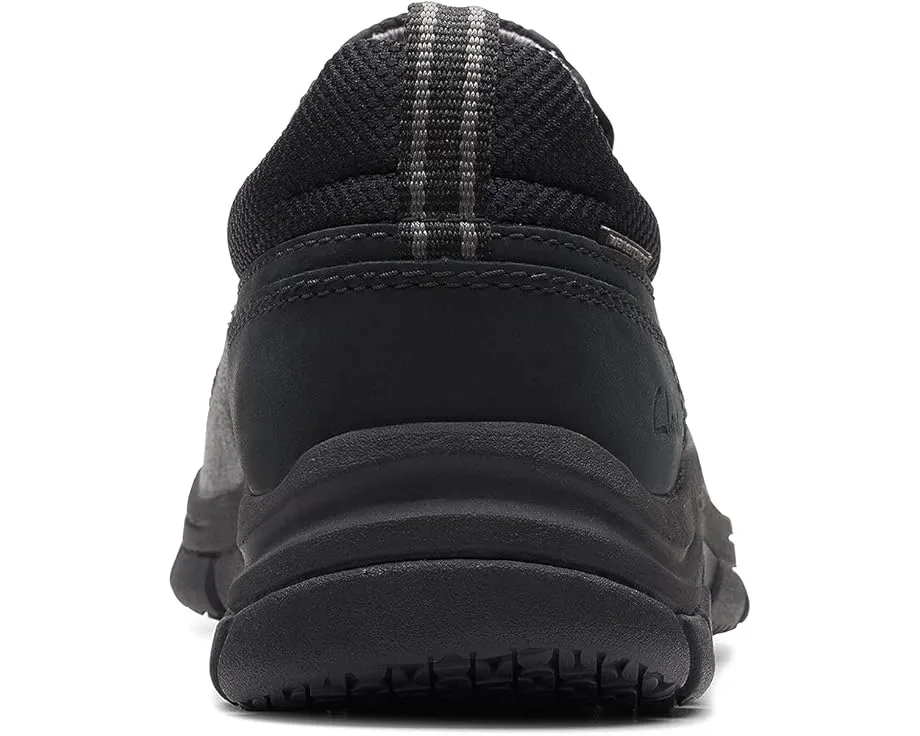 Водонепроницаемые кроссовки Clarks Walpath Step с кожаным верхом и квадратным каблуком