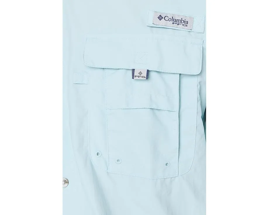 Рубашка Columbia PFG Bahama II с коротким рукавом цвета Light Camel