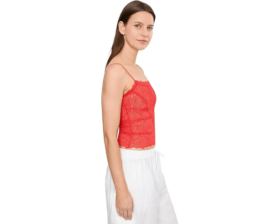 Камзол Love And Lace Cami с квадратным вырезом и кружевом Free People