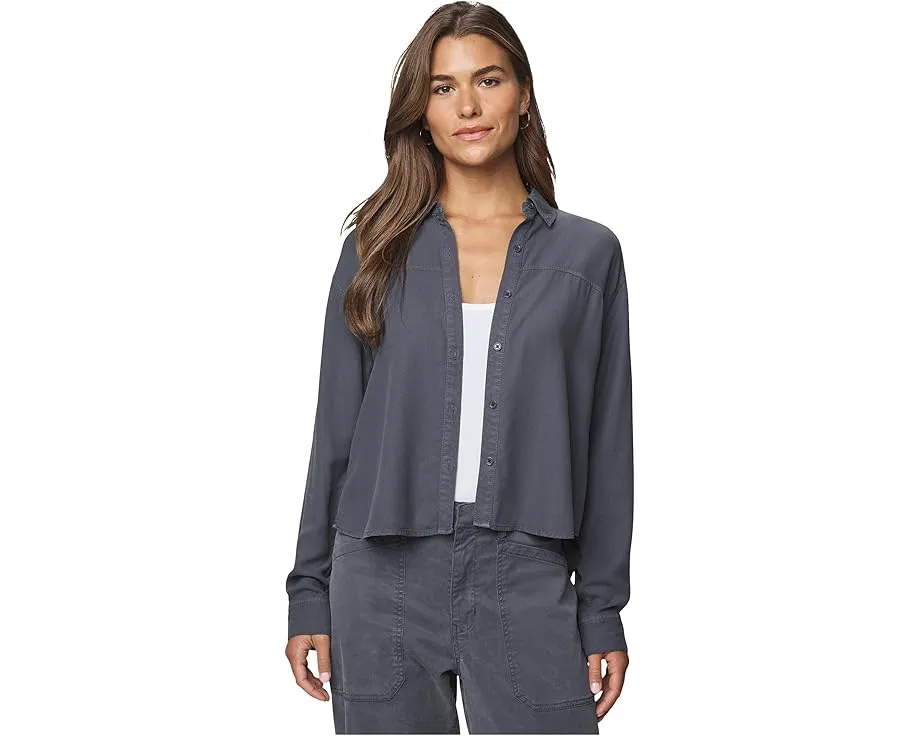 Блузка Joanne с отложным воротником и свободным кроем