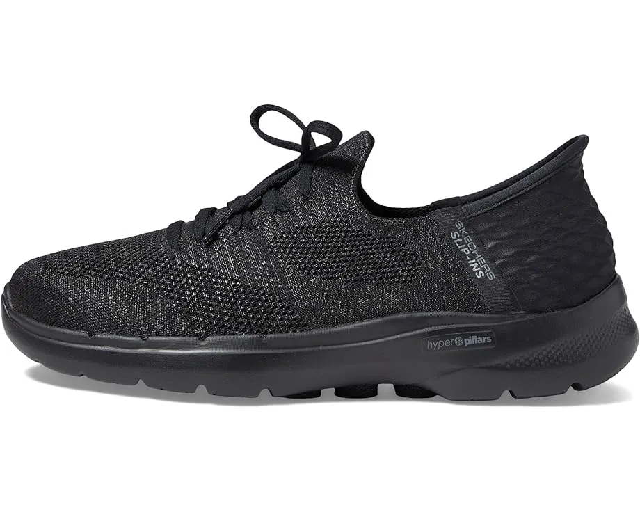 SKECHERS Go Walk 6 Lovely Day с технологией Hands Free Slip-Ins и стелькой Goga Mat