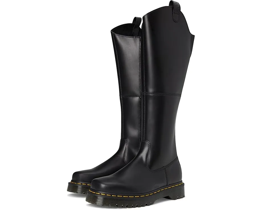 Сапоги Dr. Martens Amaayah Hi Leather Bex Riding до колена на платформе