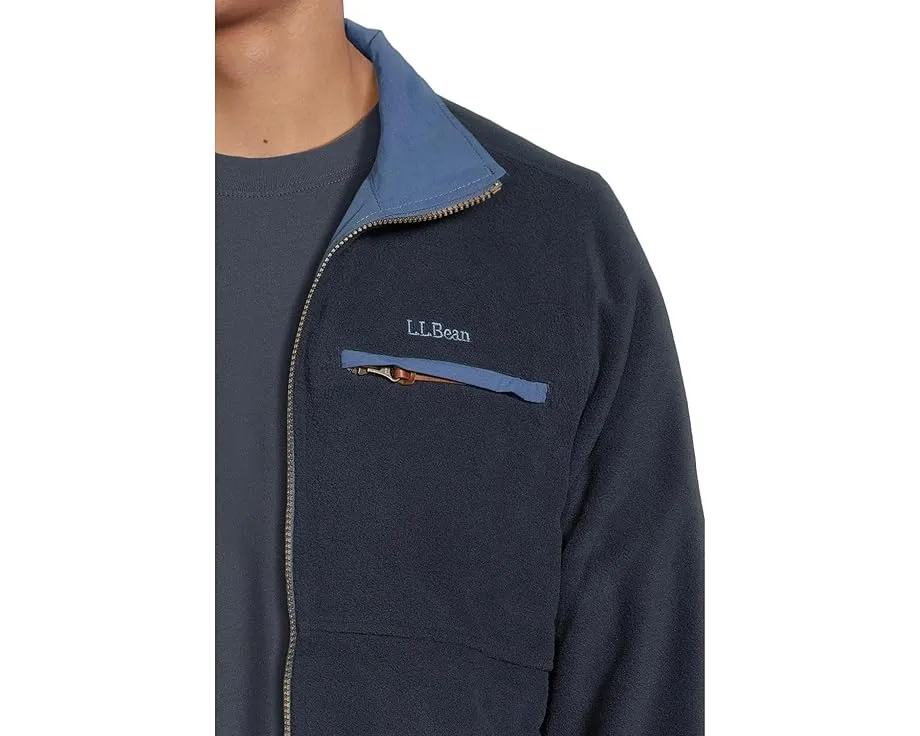 Куртка L.L.Bean Reversible Warm Up Regular на флисе и ветровке с карманами