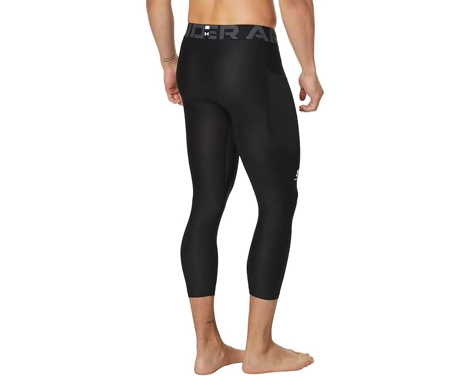 Under Armour Леггинсы 3/4 Heatgear Armour с сетчатыми вставками