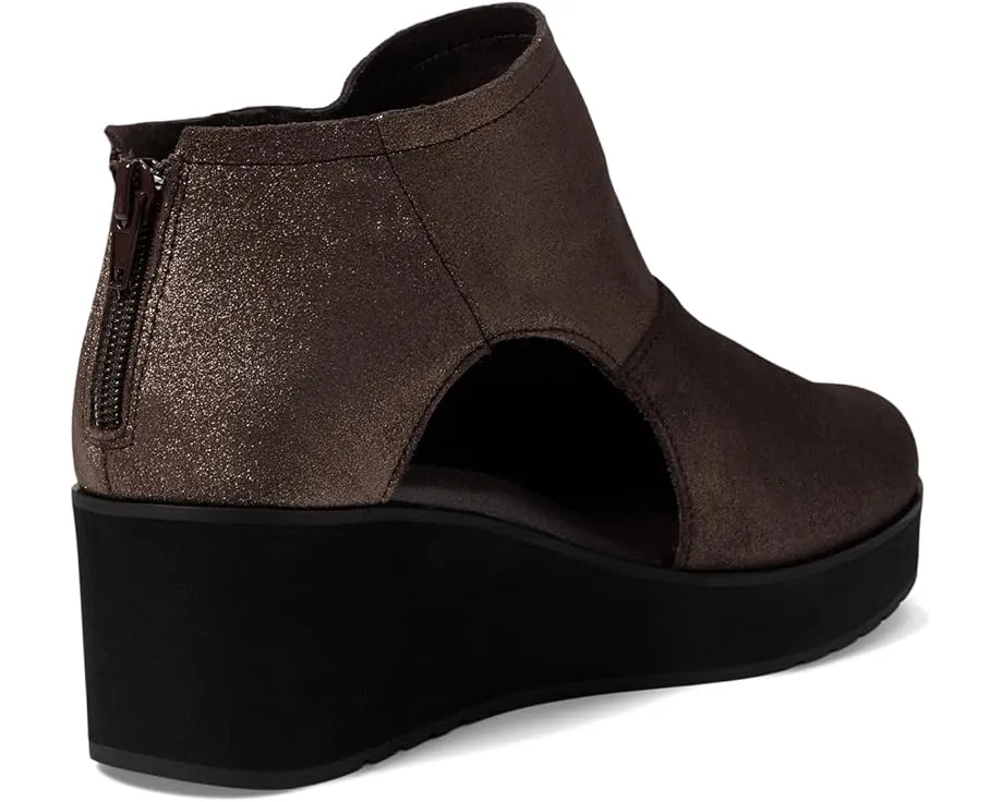 Ботинки VOLATILE Bianca из замши с вырезами по бокам и каблуком