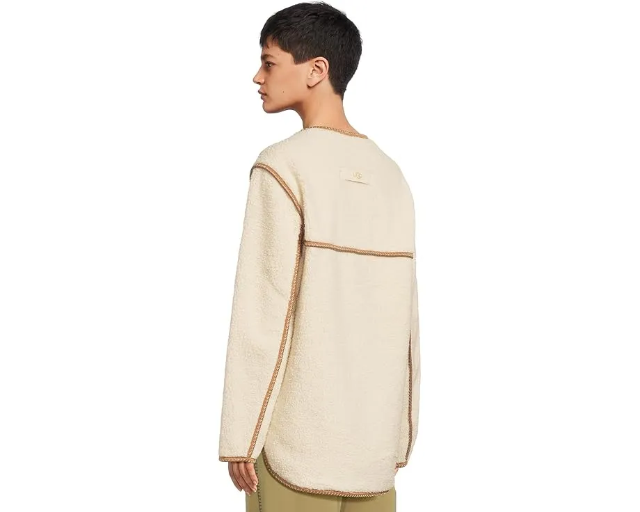 Куртка UGG Emmersyn Uggbraid из плюшевого флиса