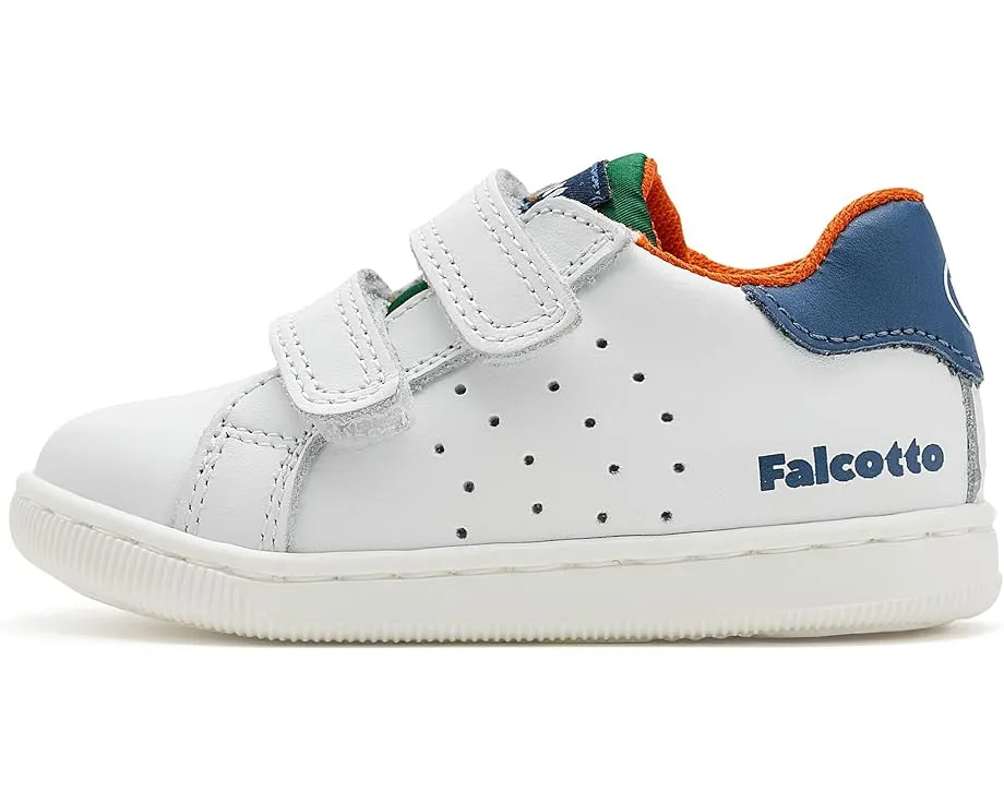 Кожаные кроссовки Naturino Kiner Low Vl с боковой перфорацией