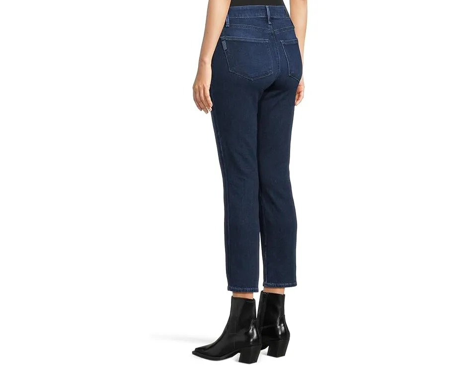 Paige Джинсы Cindy с прямым кроем и темным оттенком