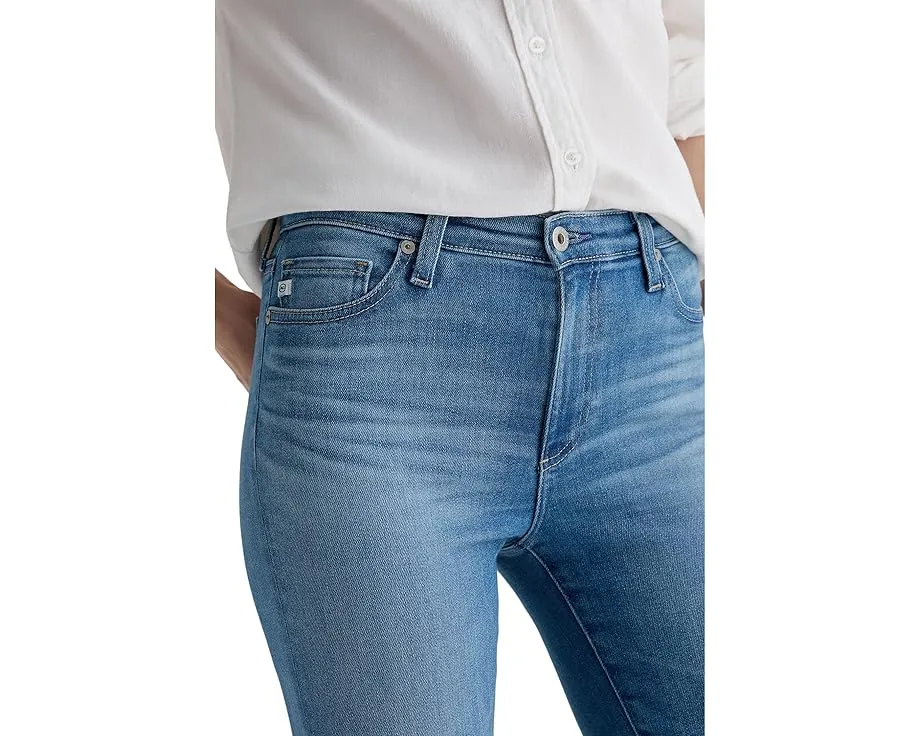 Джинсы AG Jeans Prima с заниженной талией и прямым кроем в цвете Atlantis