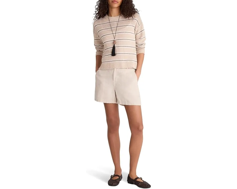 Шорты Zoe из 100% льна Jet Black Madewell