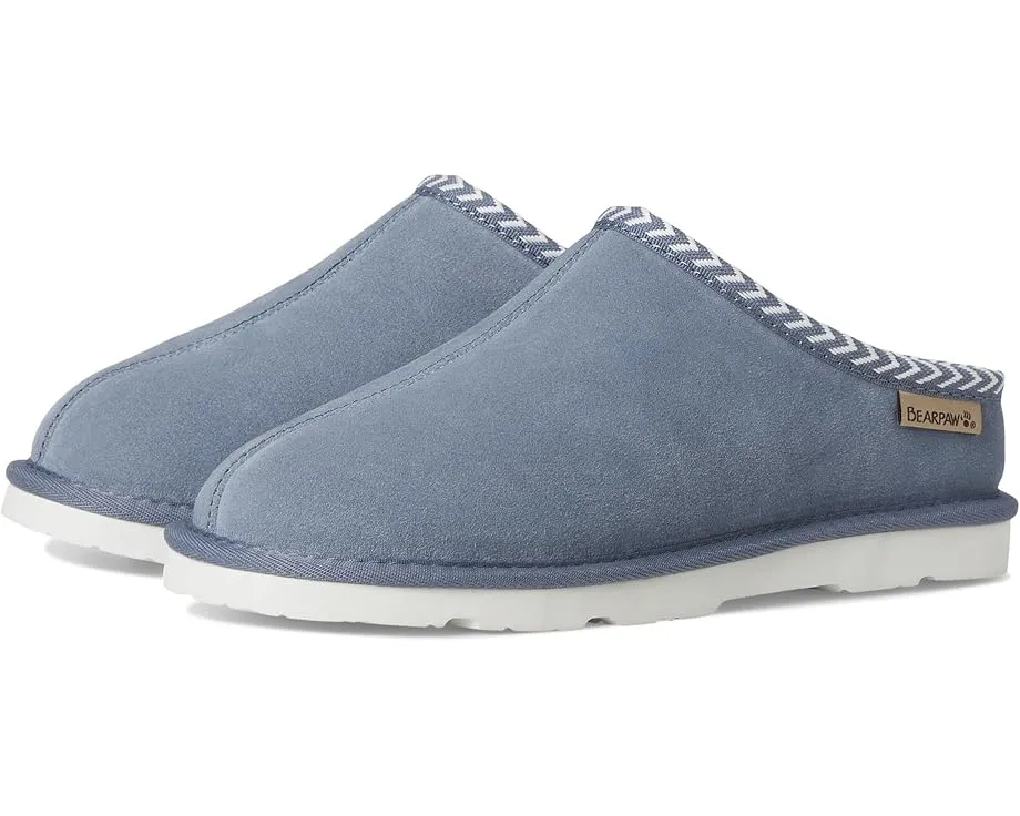 Тапочки Tabitha Bearpaw из кожи с круглым носком